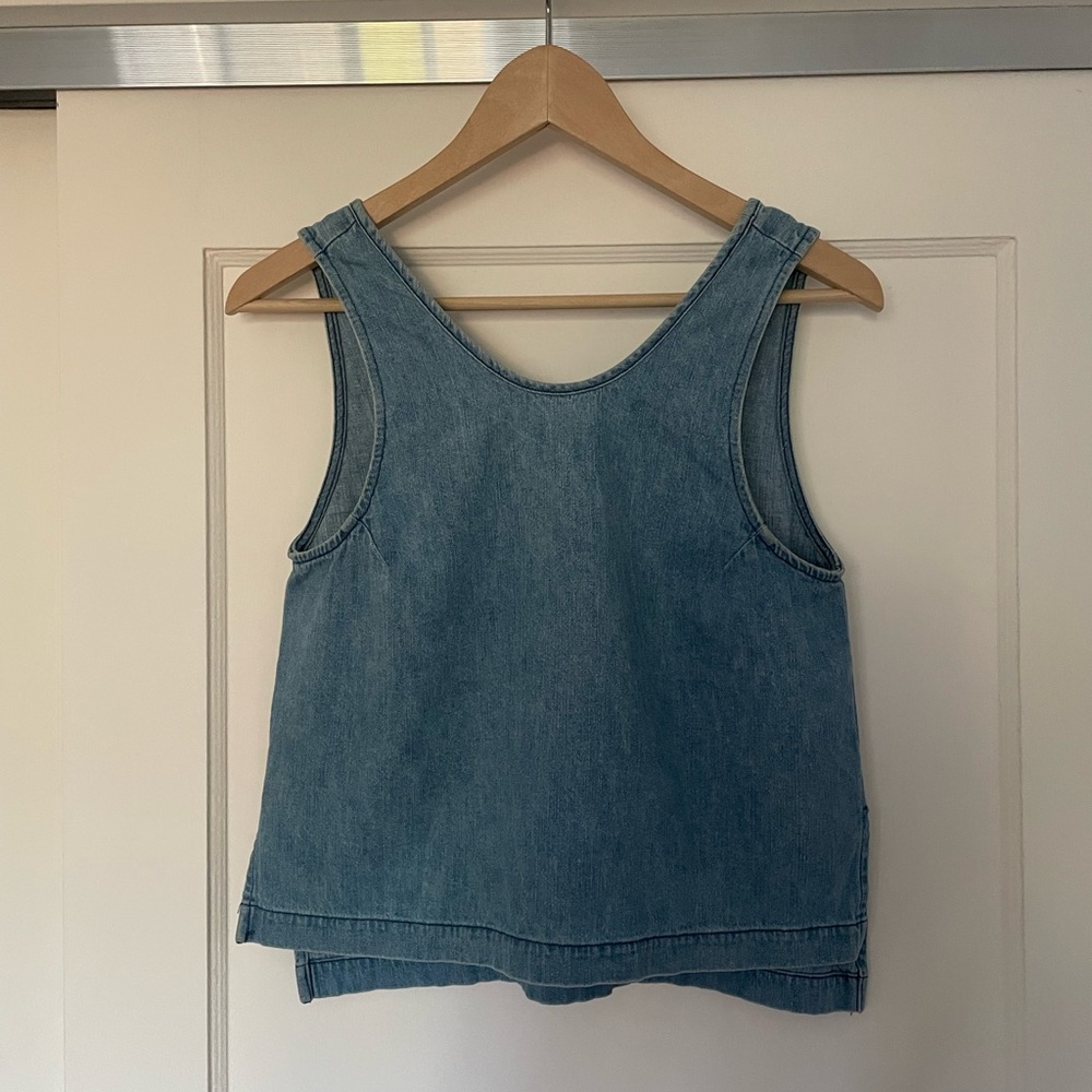 Ilana Kohn tank with hi-low hem